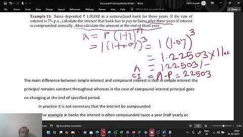 CA Foundation Quantitative Aptitude For Finance Part 2 Simple Interest By CMA Soham Kawade ( AIR 2)