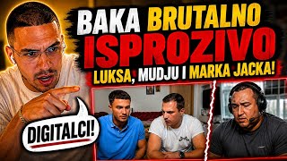 BAKA PRASE ISPROZIVO MUDJU MARKA JACKA I LUXA *tiktok reakcije*