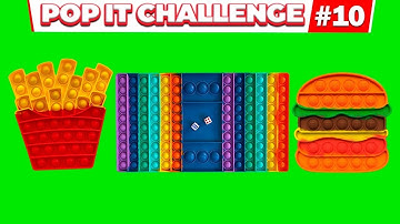 POP IT CHALLENGE   Tik Tok POP IT FIDGET GAME #10