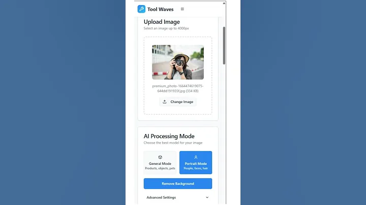 ✨ Remove Image Background Instantly | 100% Free & No Sign-Up 🔥 #shorts