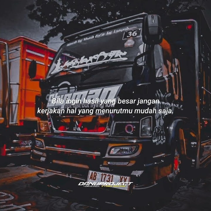 Story wa truk mbois || Literasi 30 detik || Story wa keren