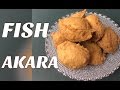 HOW TO MAKE THE BEST FISH AKARA//keto recipe