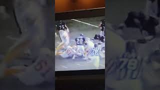 Dent with an interception. (1991) Chicago Bears Highlights