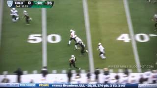 Deanthony Thomas 73 Yard Td Punt Return Vs Colorado 2012