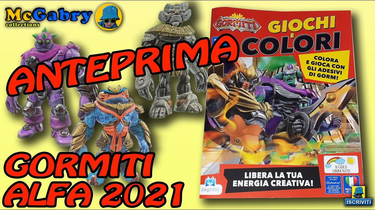 ANTEPRIMA GORMITI ALFA 2021-ANTIUM LORD TITANO E TANTI ALTRI