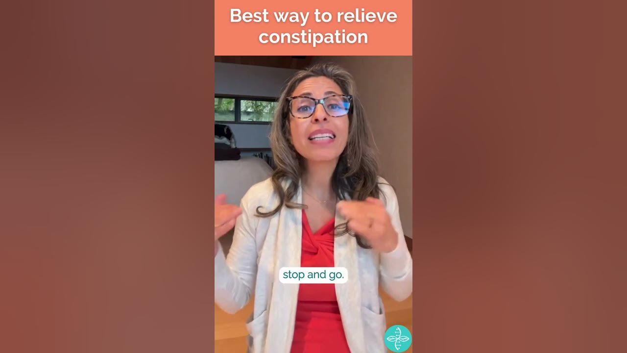 Best way to relieve constipation youtube