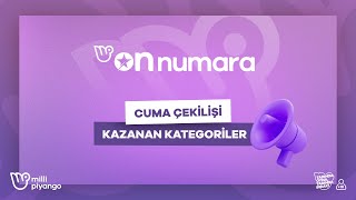 On Numara 8 Mayıs 2026 Çekilişi No. 37 - Kazanan Kategoriler