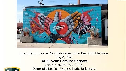 Keynote Speaker: Dr. Jon Cawthorne, ACRL President...