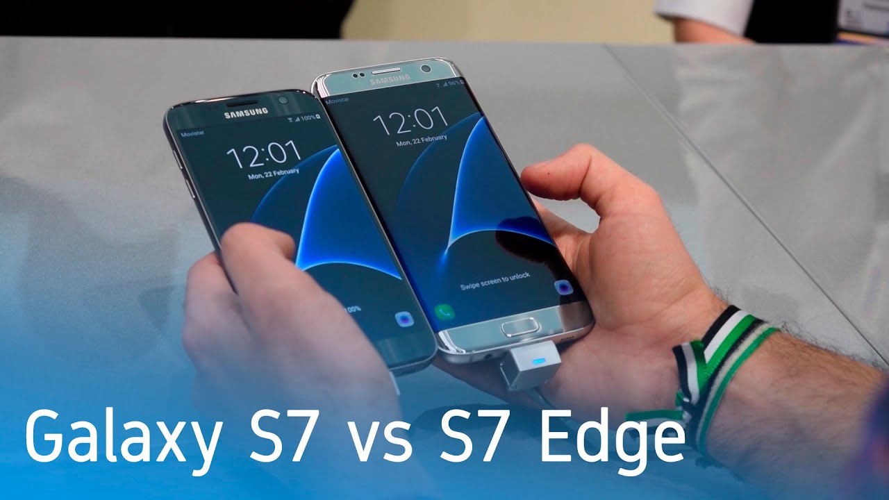 Samsung Galaxy S7 vs S7 Edge, comparativa en español - YouTube