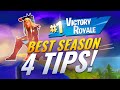 How To Win More Games In Fortnite Season 4! - Battle Royale Tips & Tricks