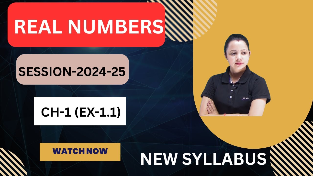 Class 10th chapter 1 ex 1 1 real numbers maths by rubi mam cbse