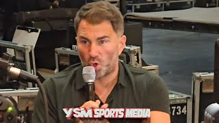 "THE FIGHT BOOTS WANTS IS CRAWFORD" Eddie Hearn on Jaron Ennis Next Opponent