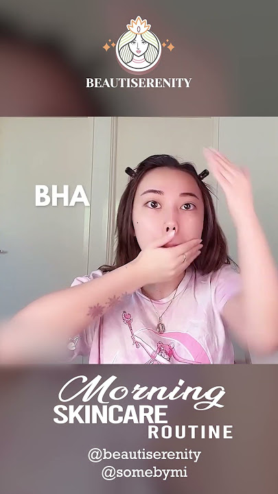 Morning Skincare Routine for Combination Skin Type |Some by Mi Toner #shorts