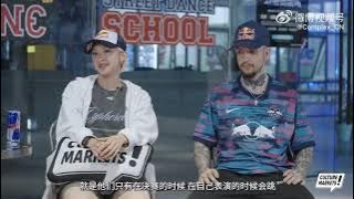 Kyoka & Popping C picked Captain Wang Yibo as best Captain in Street Dance of China #SDC