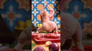 Twurkey Footloose on steak! #shorts #tiktok #twurkey
