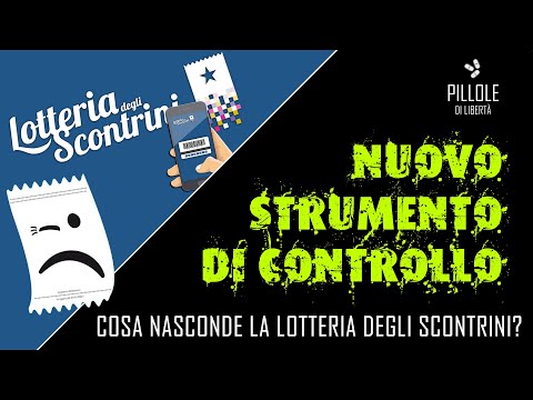 Lotteria degli scontrini: cosa nasconde veramente?