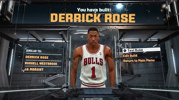 HOW TO MAKE A DERRICK ROSE BUILD ON NBA 2K20 - TOP 3 BUILDS!!