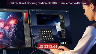 UGREEN 8-in-1 Docking Station 8K30Hz Thunderbolt 4 40Gbps Doc... — Amazing Value 2026 | Must Have!