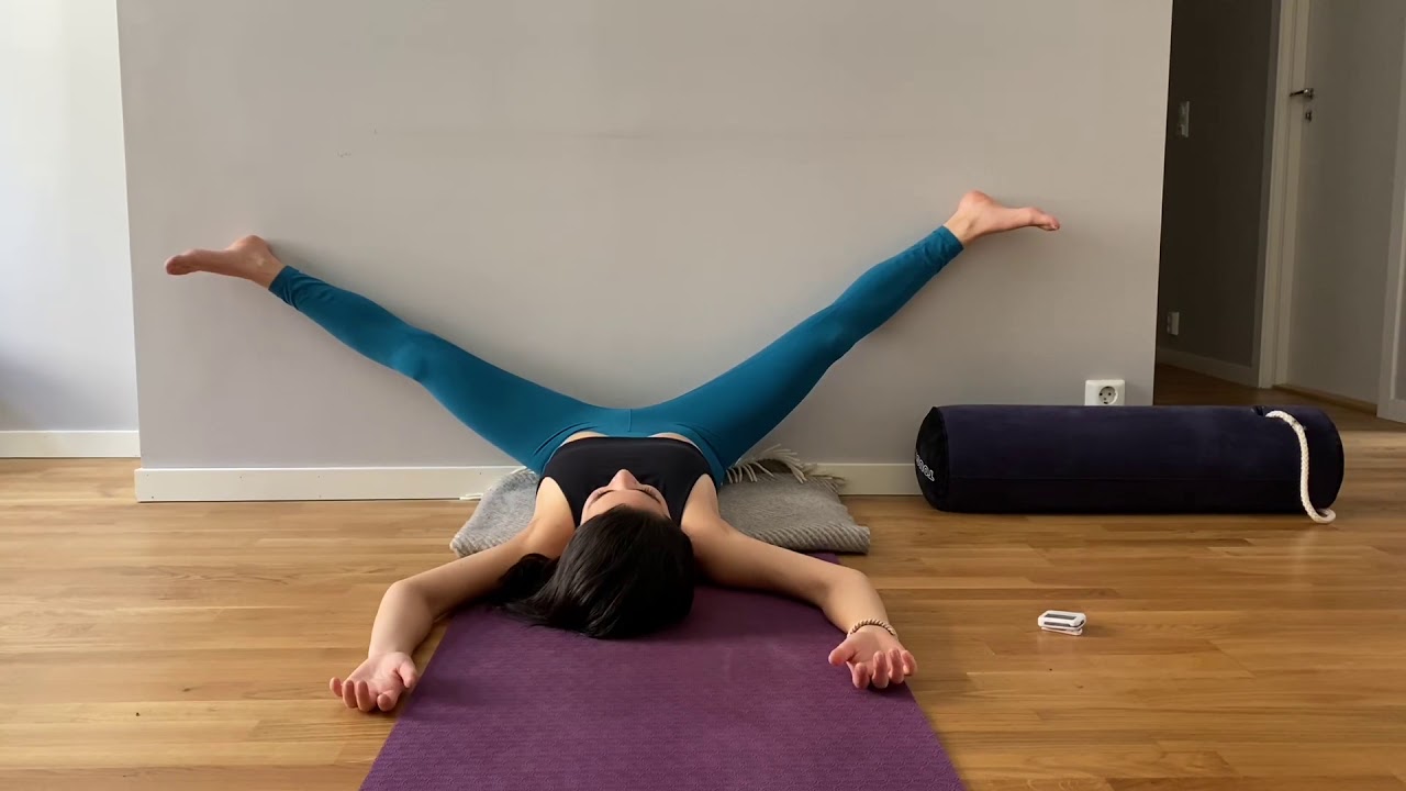 Yin Yoga using the Wall - 30mins