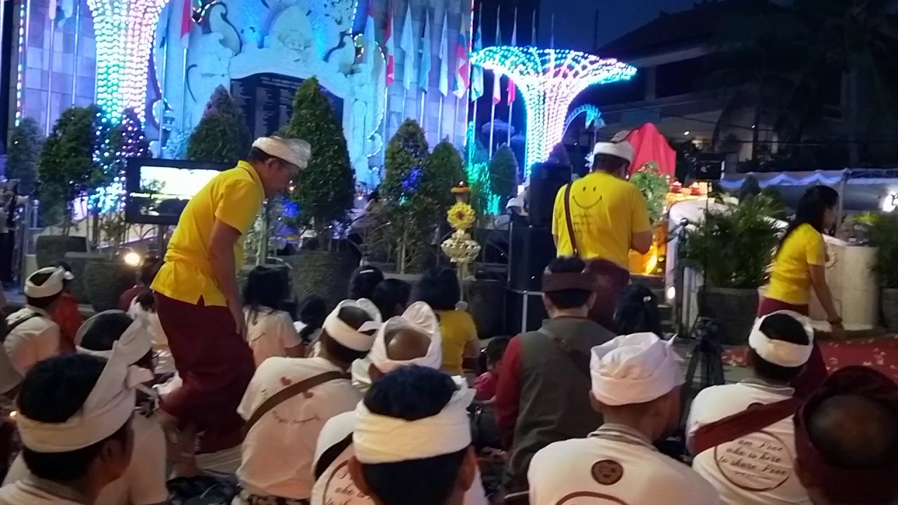 Rememberance ceremony. Ground zero kuta, Bali Bombing 12 Oct 2019 YouTube