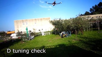 TauLabs FlyingF3 after tuning session