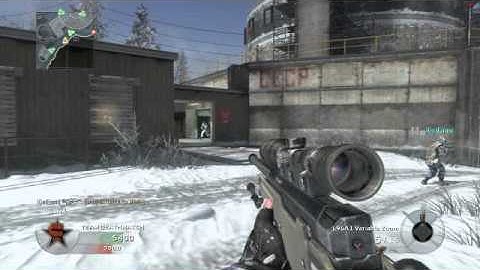 Call of Duty Black Ops Quick scope (after patch)