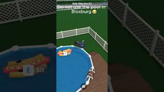 Do Not Use The Pool In Bloxburg 😭 #bloxburg #roblox