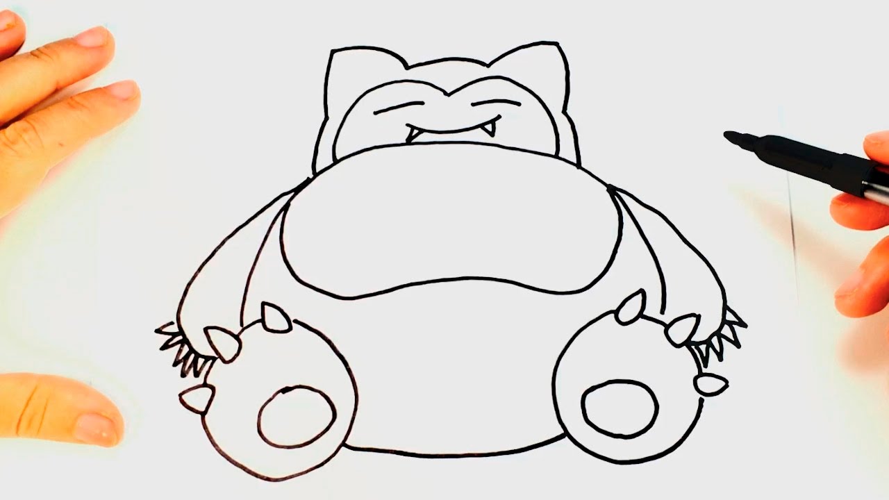 Featured image of post Snorlax Drawing Draw the fun and easy way