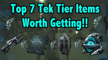 Ark Survival Evolved - Top 7 Tek Tier Items!!!