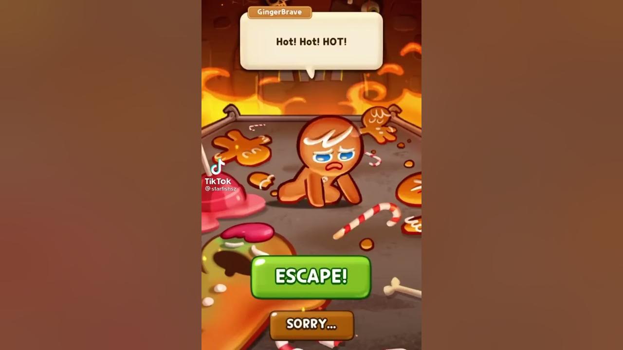 Gingerbrave gets baked