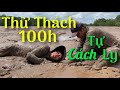 THỬ THÁCH 100h TỰ CÁCH LY trên cồn hoang | #3 Phát hiện ổ cá bắt không hết | Cldv #276