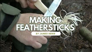 How to make feathersticks