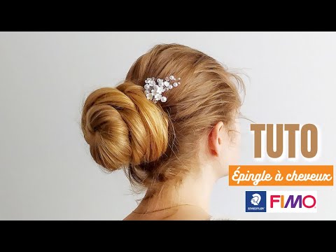 Vidéo: Comment Faire Des épingles à Cheveux En Pâte Polymère