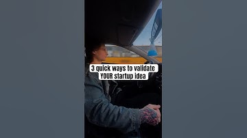 3 Quick Ways to Validate Your Startup Idea 🚦