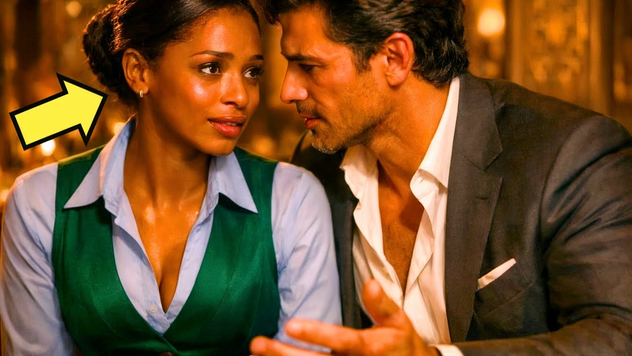 CE SOIR TU SERAS À MOI… DIT LE MILLIONNAIRE À LA SERVEUSE…