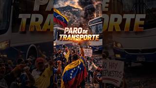 Paro de transporte en Caracas #venezuela #politicavenezolana #presospoliticos