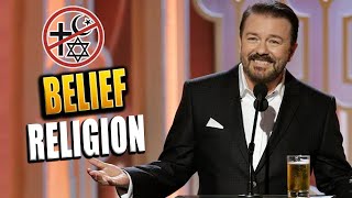 Ricky Gervais on God, Atheism, Belief and Religion. Comments Welcome