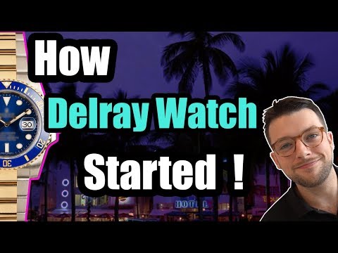 How We Started DelrayWatch.com