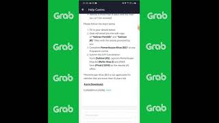 GRAB (Malaysia) - CARA MEMBATALKAN EVP GRAB