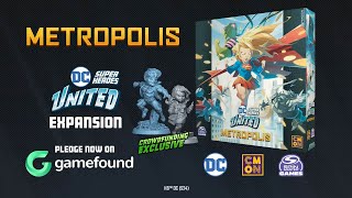 DC Super Heroes United - Metropolis Trailer
