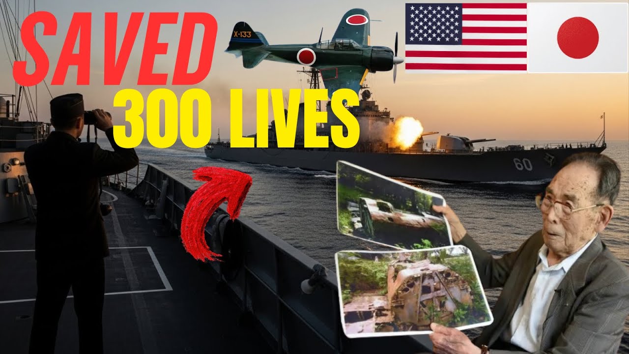 The Japanese Pilot Who Saved 300 Enemy Lives | WWII True Story. 