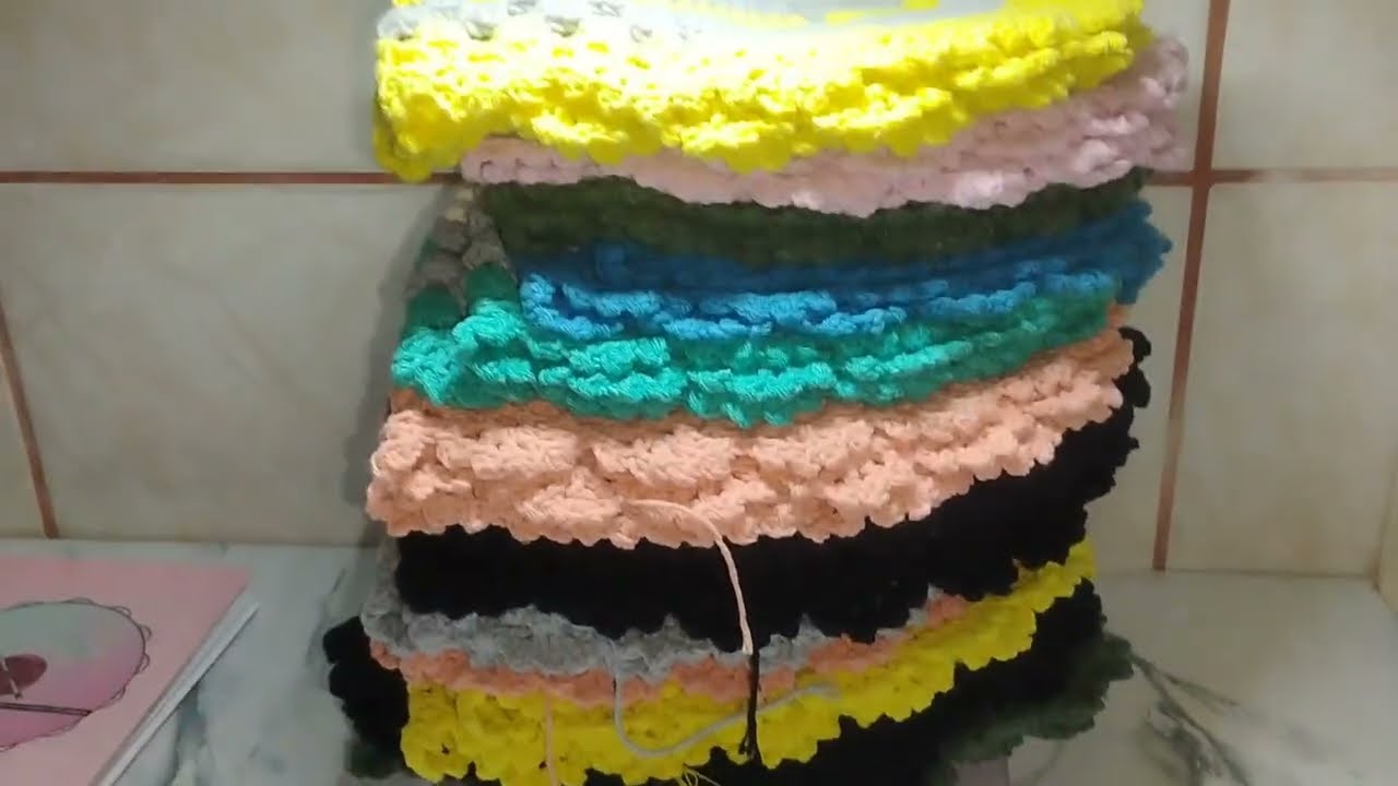 Produção de 13 tapetes tipo Luma ❤️🩵