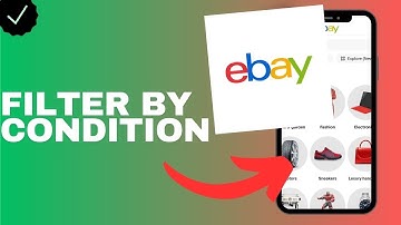 How to filter your searches by condition in the Ebay app?