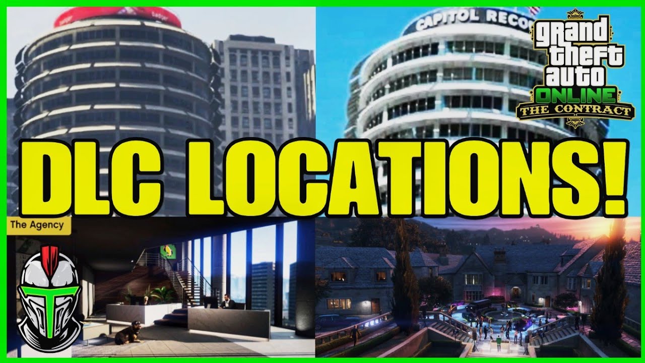 GTA Online "The Contract" DLC Possible Office & Mansion Locations
