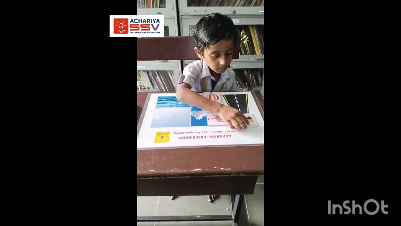 Raja Dikshit | Mont 2 | Transportation Sorting Activity | ASSV | Villianur