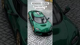 Koenigsegg Gemera 🇸🇪 zberateľský model 1:64 Tarmac Works, Automodellesk