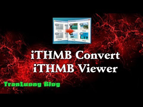 Hướng dẫn đọc File đuôi .ithmb - iTHMB Viewer