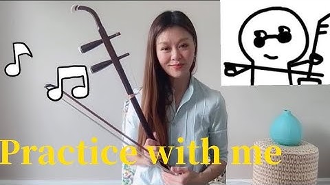 Cathy Erhu 101|  Erhu tutorial for beginner | Practice erhu open string with me｜CATHY YANG ERHU