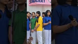Song for school workers by choir 💗 @njmsdeoria  #labourday