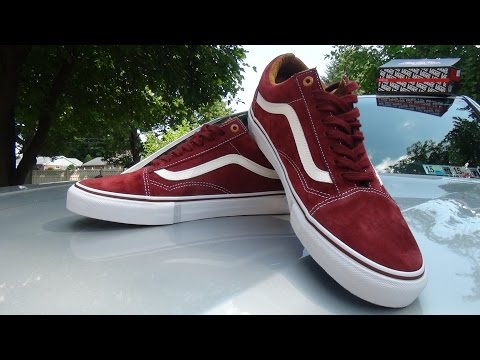 vans old skool 92 pro burgundy